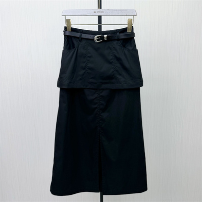 图●2026夏季新品 直筒半身裙女气质高腰显瘦通勤百搭长裙9102