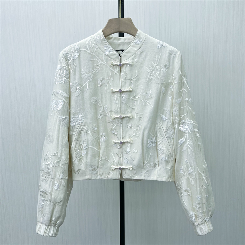 图●2025冬季新品 新中式盘扣外套女气质通勤百搭国风上衣3616