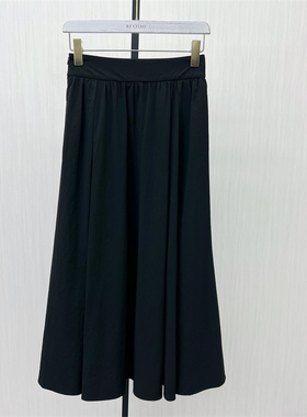 图●2025秋季新品 伞裙半身裙女高腰显瘦气质百搭大摆长裙9150