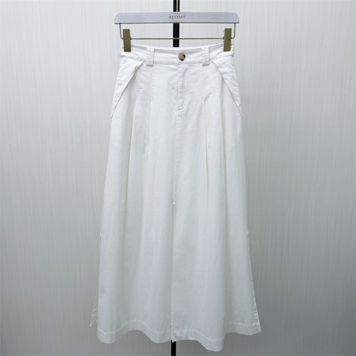 C●2026春季新品 伞裙半身裙女高腰显瘦气质百搭大摆a字裙6136