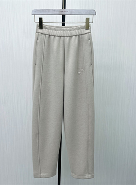 C●2025冬季新品 加绒卫裤女高腰显瘦宽松哈伦裤休闲百搭长裤5316