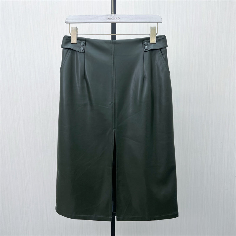 司●2025冬季新品 皮裙半身裙女高腰显瘦包臀一步裙气质长裙0110