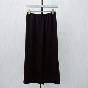 fei●2025冬季新品 直筒半身裙女气质高腰显瘦通勤百搭长裙8072