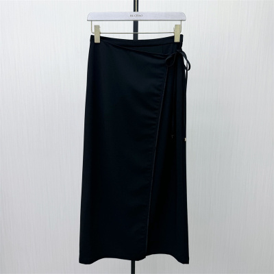 恩●2026夏季新品 直筒西装半身裙女气质高腰显瘦通勤百搭长裙906