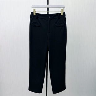 香●2026春季新品 西装裤女高腰显瘦宽松休闲通勤直筒长裤1585