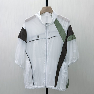 防晒拉链外套女松弛感宽松轻薄休闲短袖 新品 上衣802 2026夏季