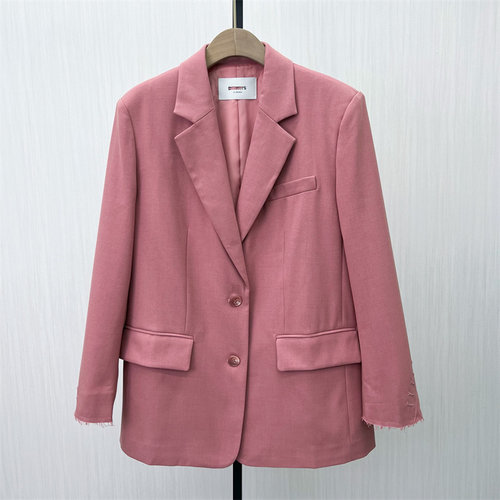 艾●2025春季新品 西装外套女时尚休闲经典宽松通勤百搭西服902