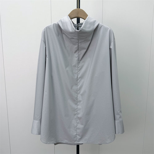 KA●2026冬季新品 慵懒风长袖衬衫女休闲宽松百搭中长款上衣0701