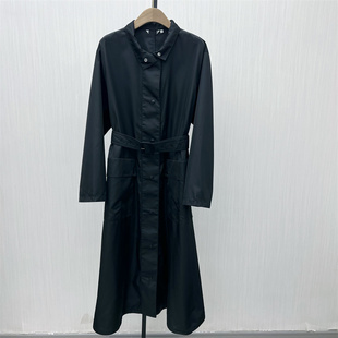 长款 新品 风衣女气质简约宽松通勤休闲外套802 2025秋季 艾