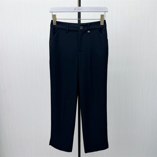 西装 新品 哈伦裤 女高腰显瘦休闲通勤长裤 133 烟管裤 2026春季