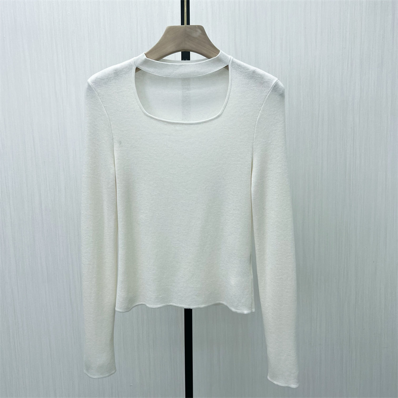 图●2025冬季新品 针织打底衫女弹力修身显瘦内搭长袖上衣2212