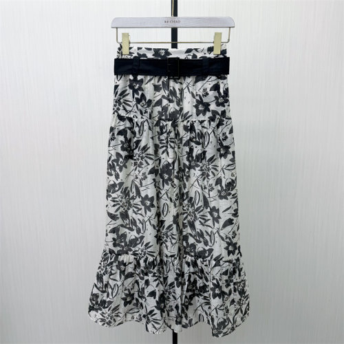 S●2026夏季新品 复古碎花半身裙女气质显瘦淑女长裙a字裙783