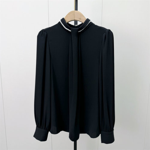 KA●2026冬季新品 法式长袖衬衫女小众气质别致宽松优雅上衣0822