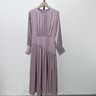 长袖 艾 法式 新品 连衣裙女气质淑女小众显瘦茶歇裙167 2025秋季