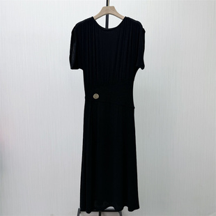 良月●2026夏季新品 长款连衣裙女气质小众别致优雅显瘦裙子2268