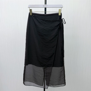 半身裙女高腰显瘦气质通勤百搭垂感直筒长裙501 新品 2026夏季