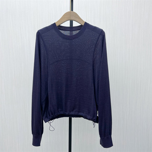 女宽松显瘦套头打底毛衫 绵羊毛针织衫 新品 上衣837 2025冬季