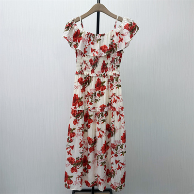 KA●2026夏季新品 法式碎花连衣裙女气质显瘦小清新茶歇裙9291