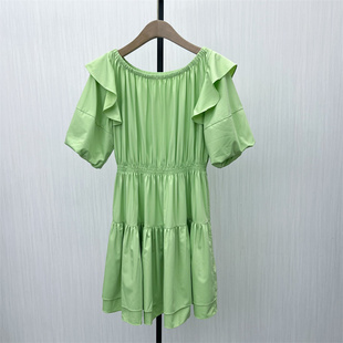 良月 新品 法式 连衣裙女气质显瘦小清新a字茶歇裙9332 2025夏季