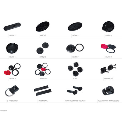 多种皮划艇配件水塞提手