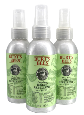 美国伯特小蜜蜂驱蚊液喷雾香茅草防蚊虫止痒液适合婴儿宝宝118ml