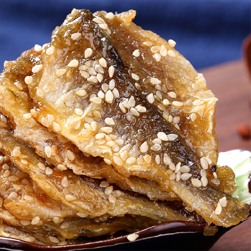 有嚼劲香辣蜜汁黄花鱼零食威海发货大海味道休闲海味王渔乐广西产