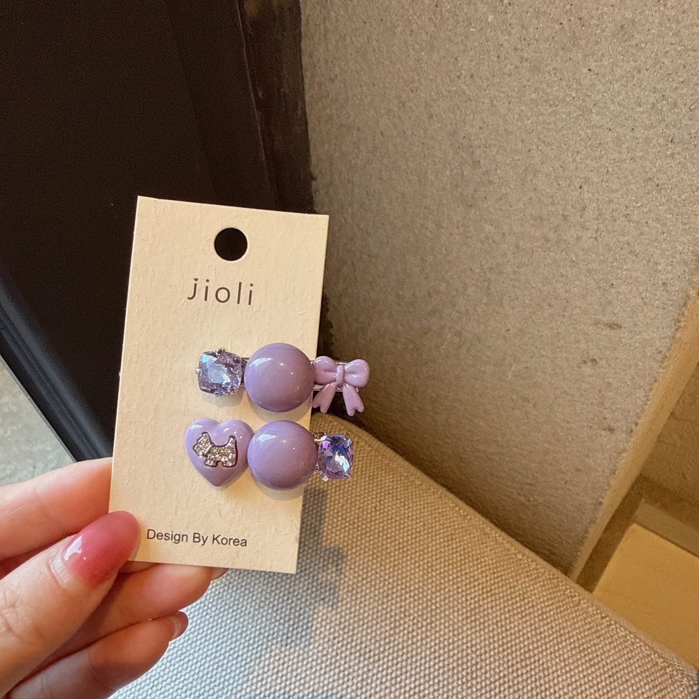 甜美温柔紫色系蝴蝶结水钻对夹少女可爱水钻狗狗发夹碎发刘海夹子,饰品/流行首饰/时尚饰品新,民族风发饰,淘宝优惠券,粉丝福利购,淘宝优惠卷