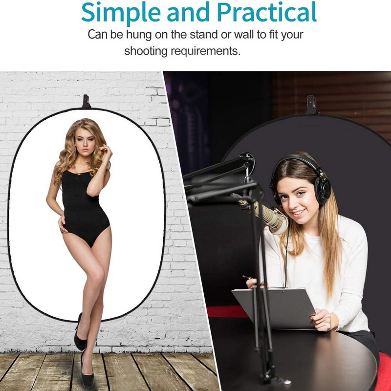 电商直播模特拍照背景板摄影抠图