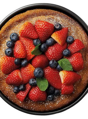 英国高档活底进口不沾涂层Sandwich tin圆形蛋糕模具6/7/8/9/10寸