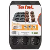 法国高档12连黄油老式 鸡蛋糕模碳钢不粘涂层烘焙烤盘烤箱马芬模具