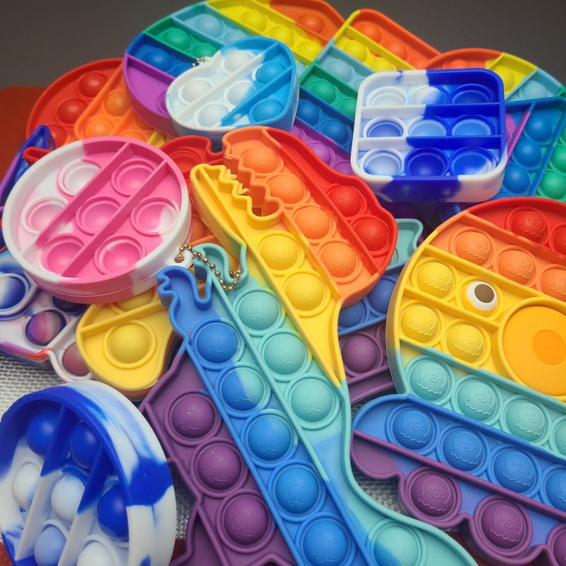 进口食品硅胶手指按压捏捏乐游戏恐龙章鱼独角兽儿童益智解压玩具,橡塑材料及制品,硅胶片/硅胶垫片,淘宝优惠券,粉丝福利购,淘宝优惠卷