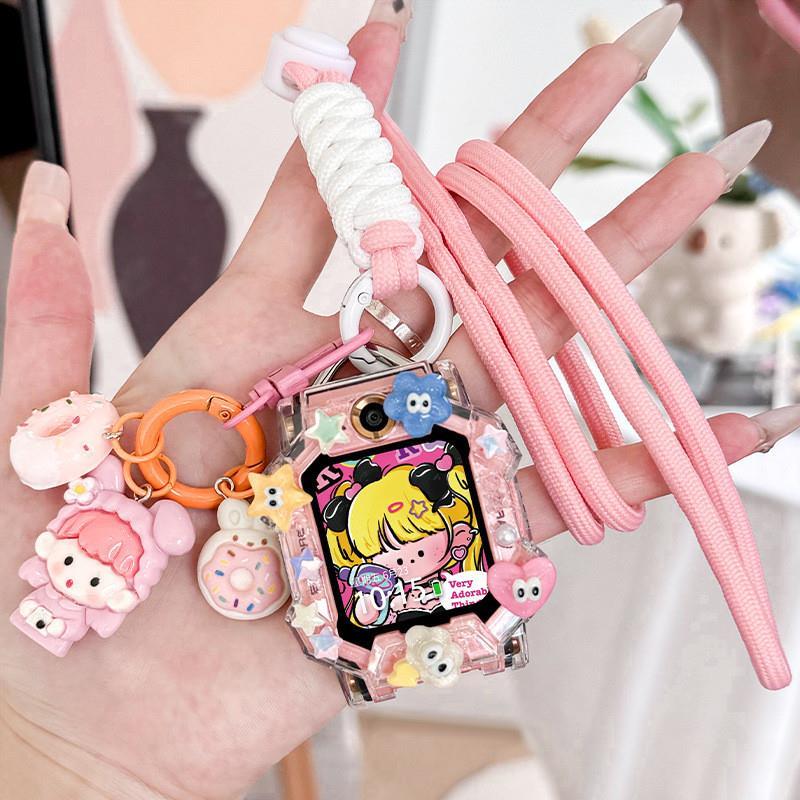 多巴胺卡通挂脖绳适用小天才电话手表表带z10/Z9/Z8手表挂绳Z7SZ6