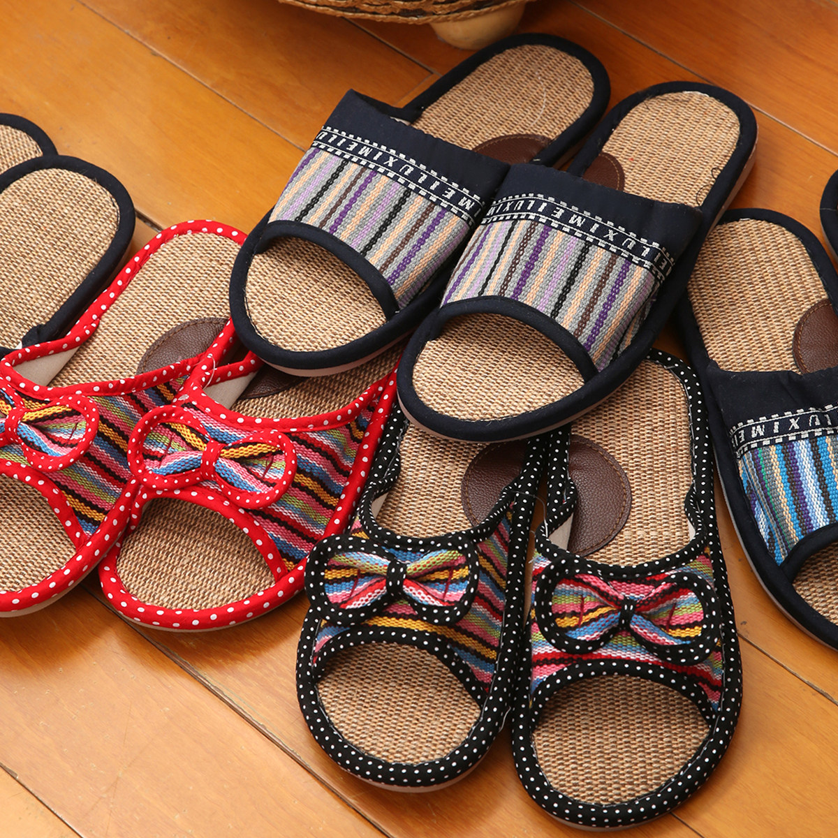 亚麻拖鞋家居室内居家家用防滑地板软底拖鞋布拖春秋冬季四季男女,居家布艺,居家亚麻拖鞋,淘宝优惠券,粉丝福利购,淘宝优惠卷