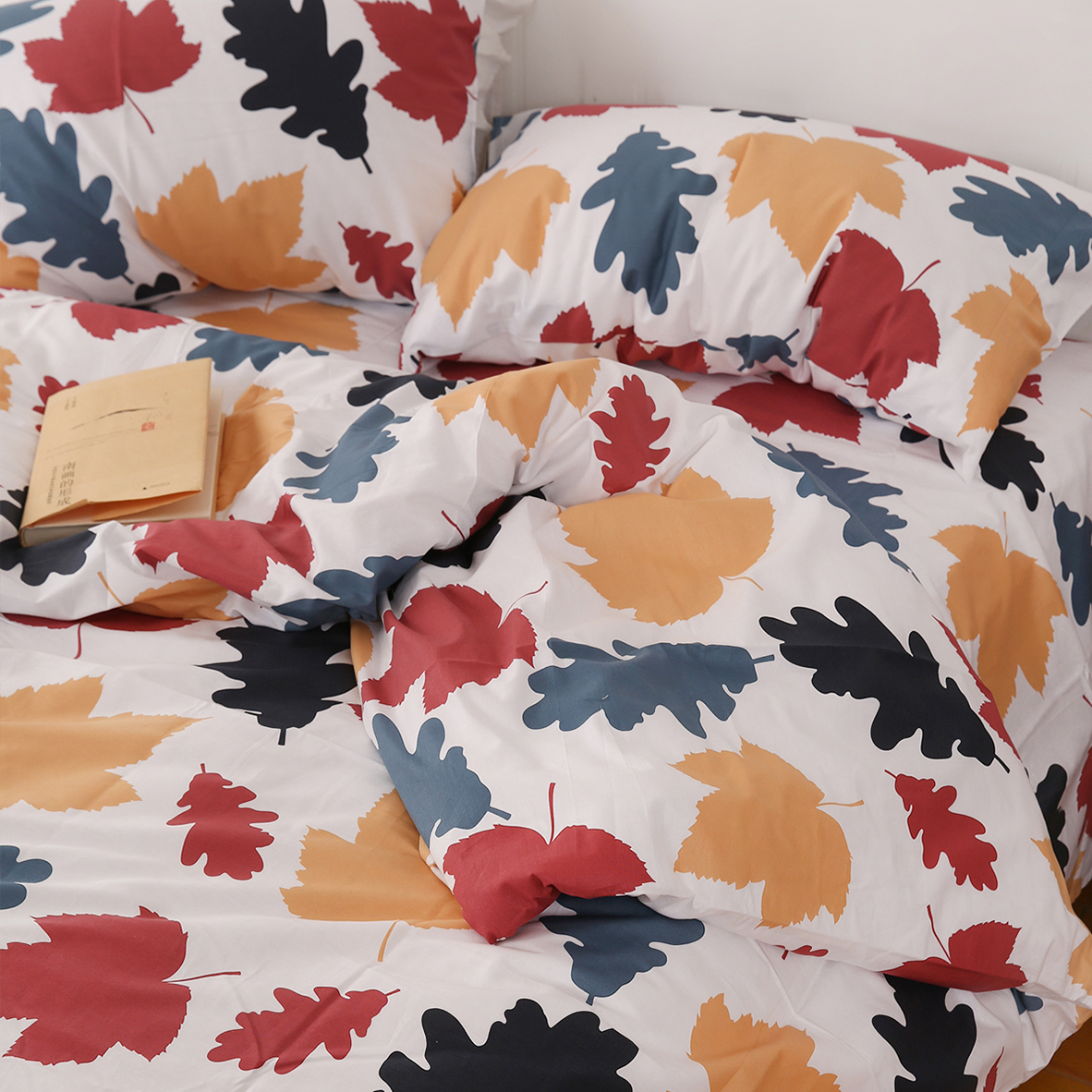 骨折价！斜纹纯棉印花床单单件100全棉被套单双人儿童学生三件套