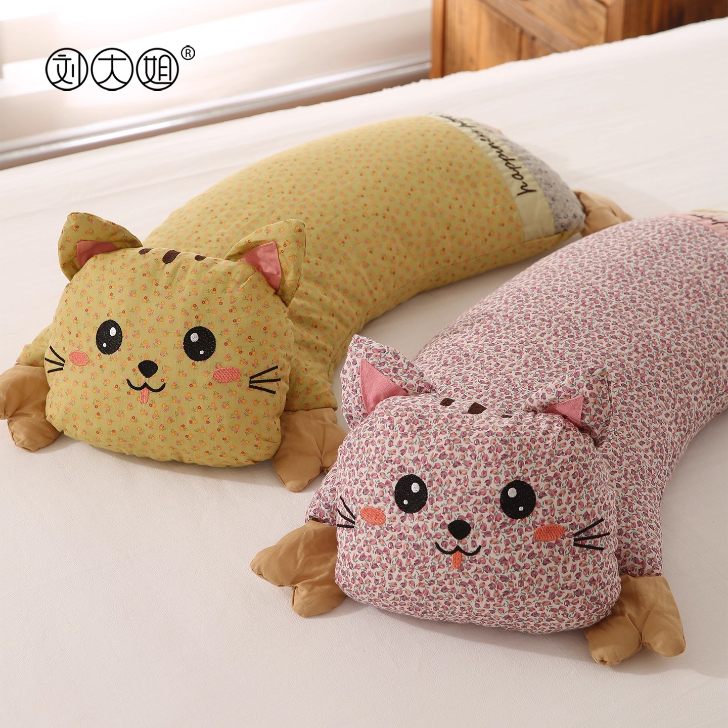 全棉卡通枕头儿童办公室荞麦枕