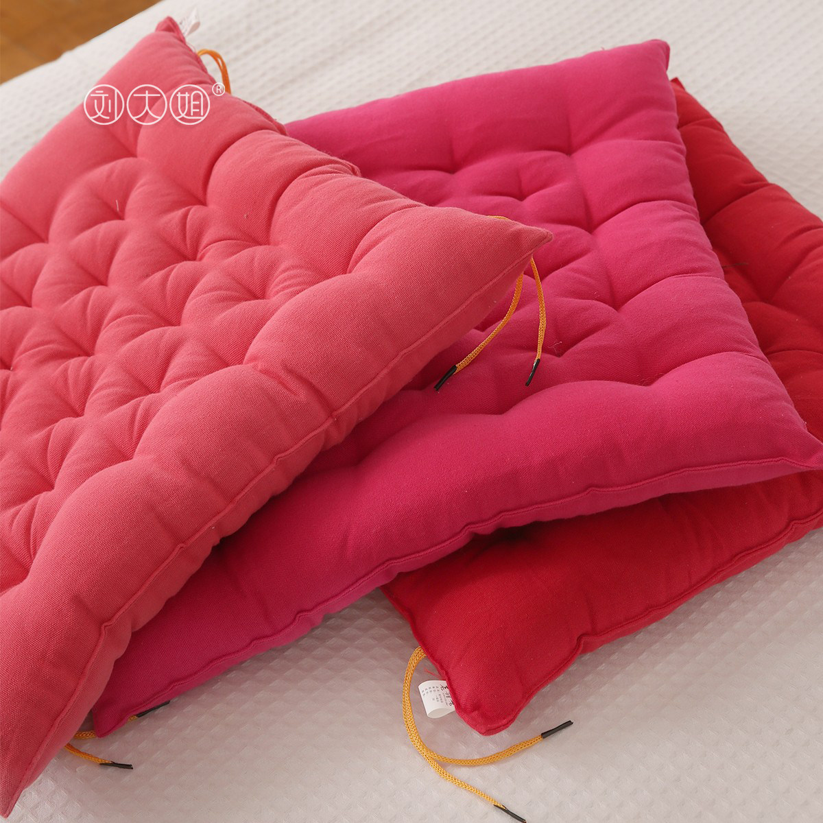 坐垫椅垫屁股垫加厚纯色老粗布纯棉家用餐椅垫办公室学生教室座垫,居家布艺,椅垫,淘宝优惠券,粉丝福利购,淘宝优惠卷