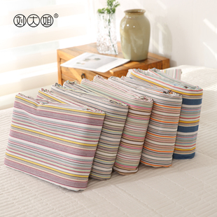 精梳棉老粗布床单棉100%加厚四季 睡单全棉母婴亲肤双人床单2.6米