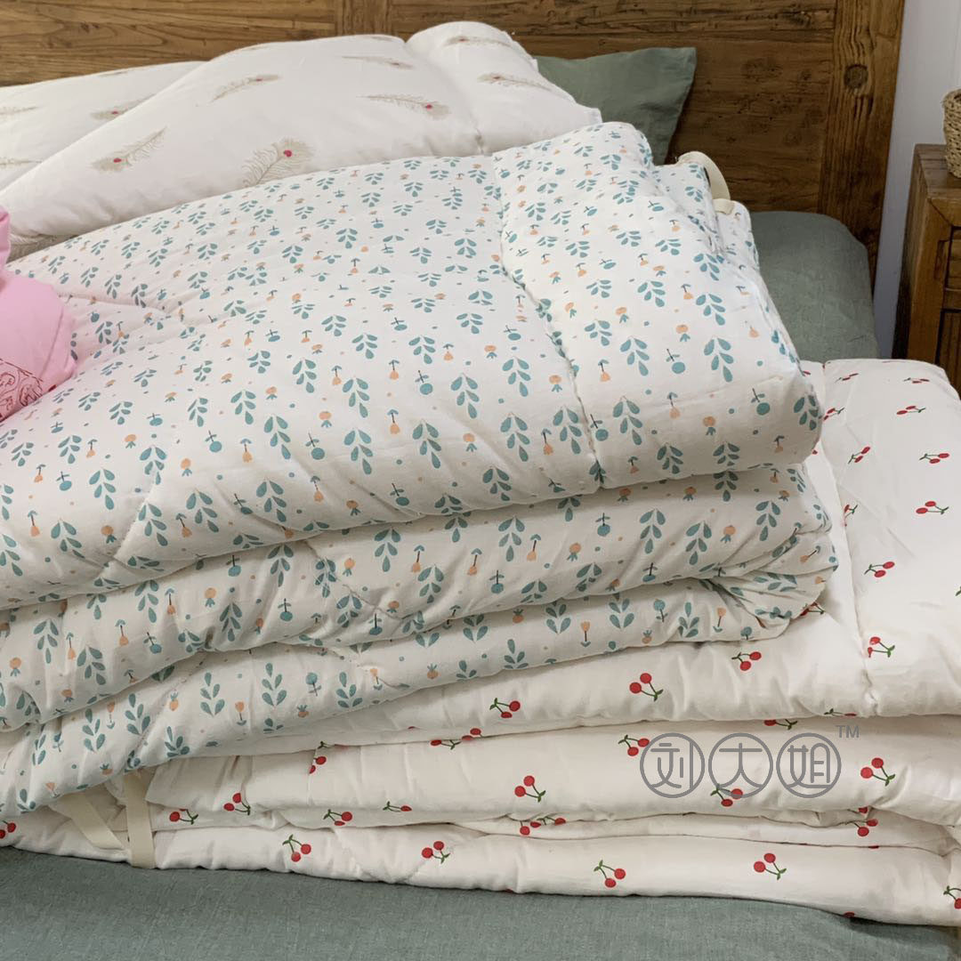 刘大姐家 特价清一批新疆长绒棉花被芯 单双人秋冬被 四角带齐全,床上用品,棉花被,淘宝优惠券,粉丝福利购,淘宝优惠卷