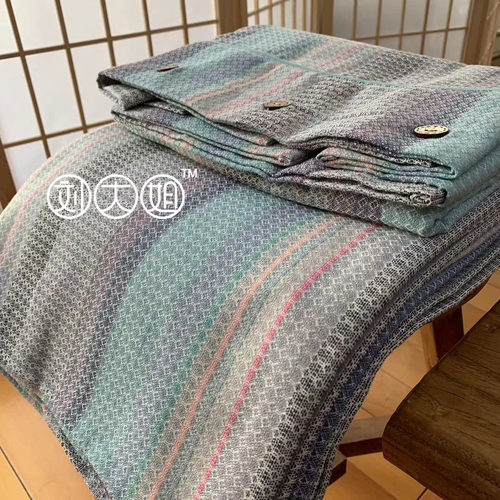 高档奢华提花床单老粗布