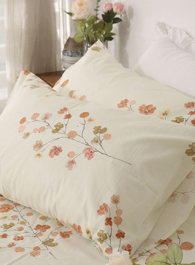 小清新纯棉被套单件100全棉被罩150x180x200X220学生宿舍单人双人