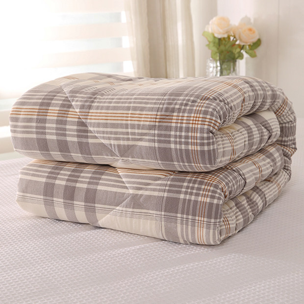 商场撤柜！加厚棉花被冬被全棉水洗棉春秋被单双人被子被芯绗缝被,床上用品,棉花被,淘宝优惠券,粉丝福利购,淘宝优惠卷