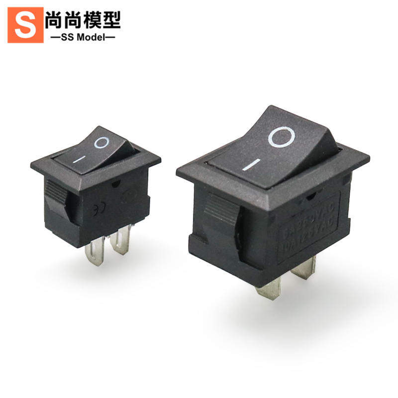 两脚船型开关 按动开关 电源开关 饮水机开关 台灯开关 diy配件