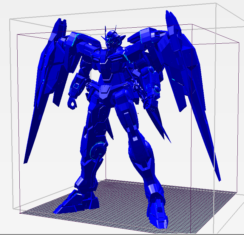 3d打印模型stl文件3dmax模型maya三维动画 gundam 高达00 raiser