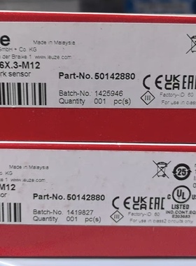 劳易测GSU12/G6X·3-M12原装正品 传感器  检测透明膜