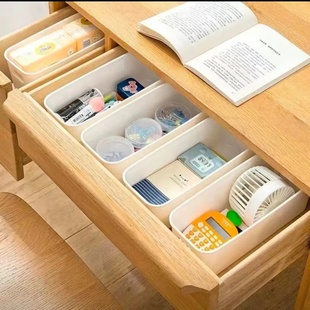 9.9元10个 多功能收纳盒提手长方形收纳神器衣柜厨房桌面零食盒