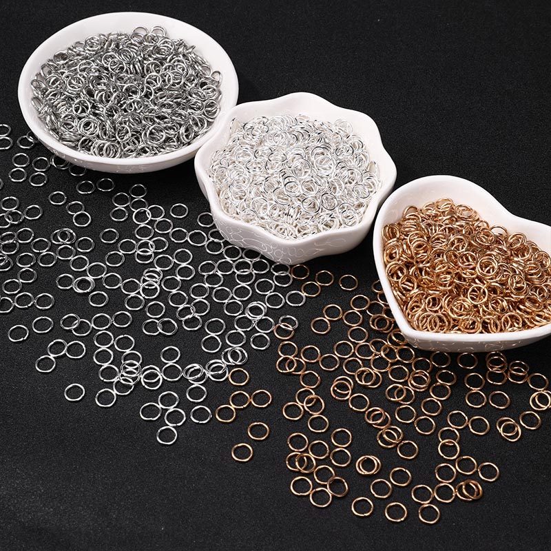 香香合金镀银开口圈/平口圈