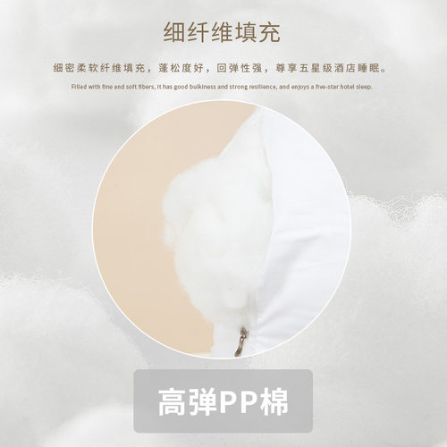 厂家直销全棉抱枕芯枕头卧室沙发枕头芯长方a类侧睡A类现代简约