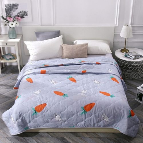 空调被夏季夏凉被四季通用被子儿童春秋被单人宿舍双人薄款可机洗