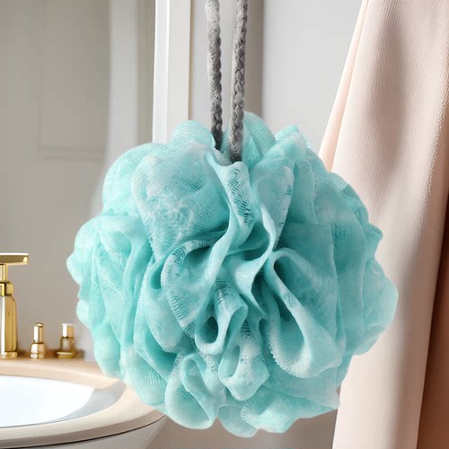 沐浴球大号浴花浴球家用浴室用品搓澡洗澡沐浴搓背神器浴花球批发