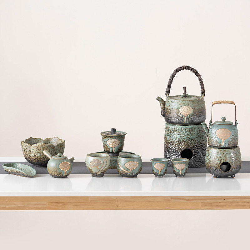 国风文创 围炉煮茶酒精炉泡茶壶套装家用室内温茶炉功夫茶具冬天,餐饮具,茶壶,淘宝优惠券,粉丝福利购,淘宝优惠卷